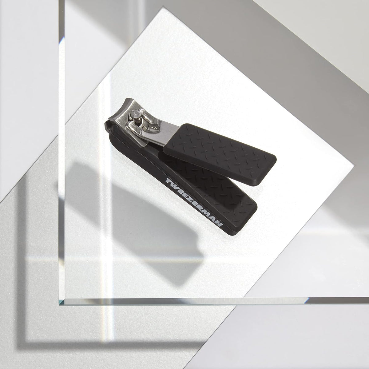 Tweezerman Precision Grip Fingernail Clipper Black