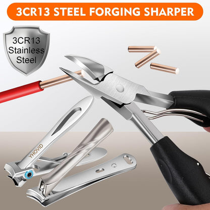 Toe Nail Clippers for Men, Toenail Clippers for Thick Nails for Seniors