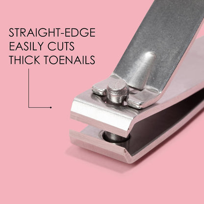 JAPONESQUE Fingernail & Toenail Clippers Set with Salon Quality Sharp Blades Made from Stainless Steel