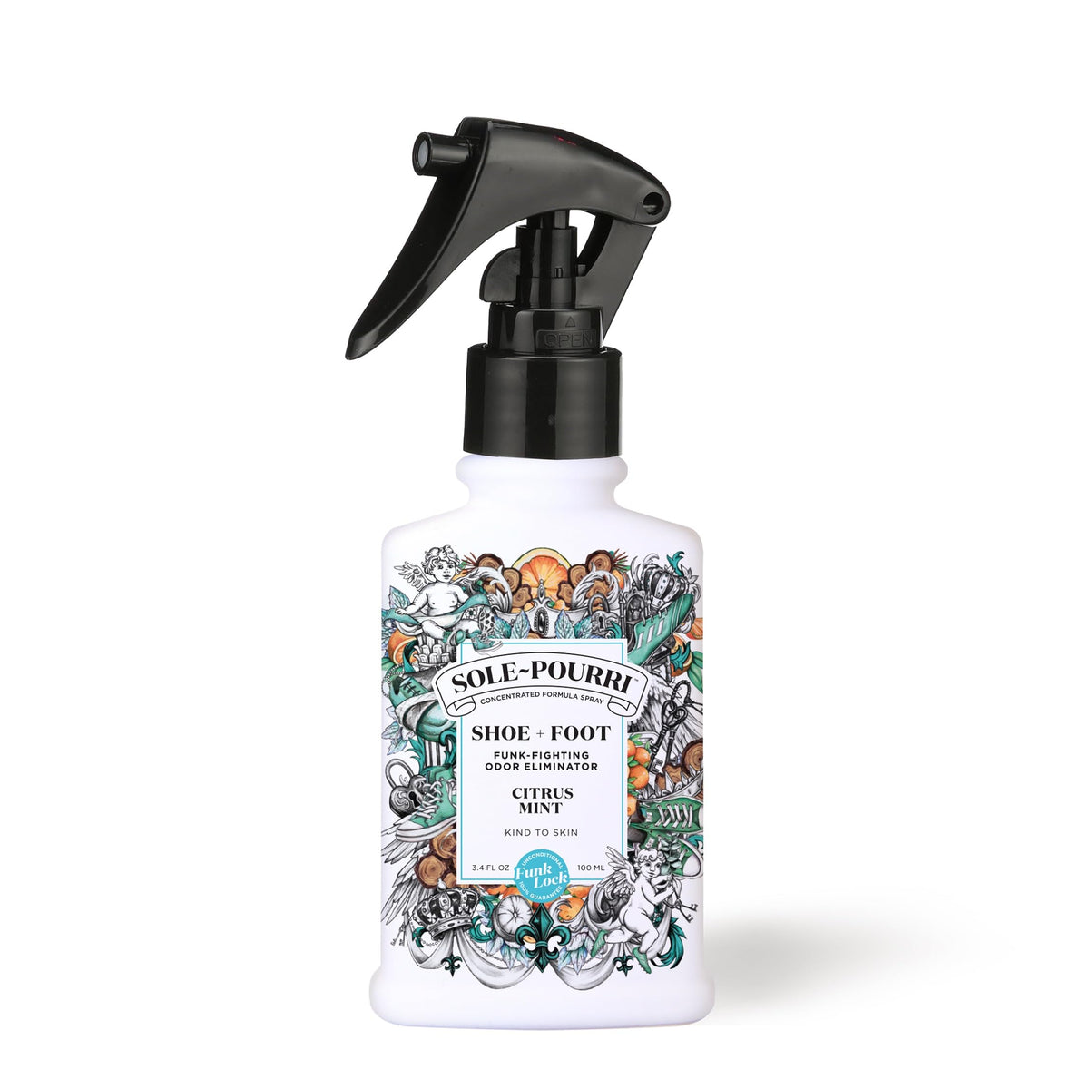 Sole-Pourri Shoe Deodorizer + Foot Spray Odor Freshener, 10 Ml