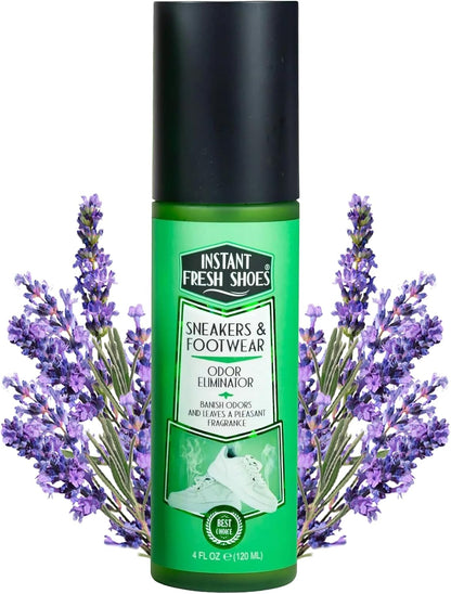 Shoe Deodorizer Spray for Sneakers, Boots & Gym Bags