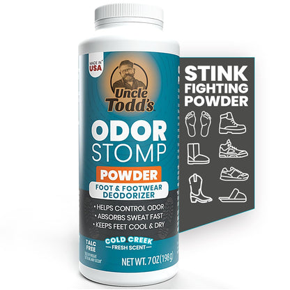 3-in-1 Foot Powder - Controls Sweat, Odor & Keeps Feet Dry - Talc-Free, 7oz