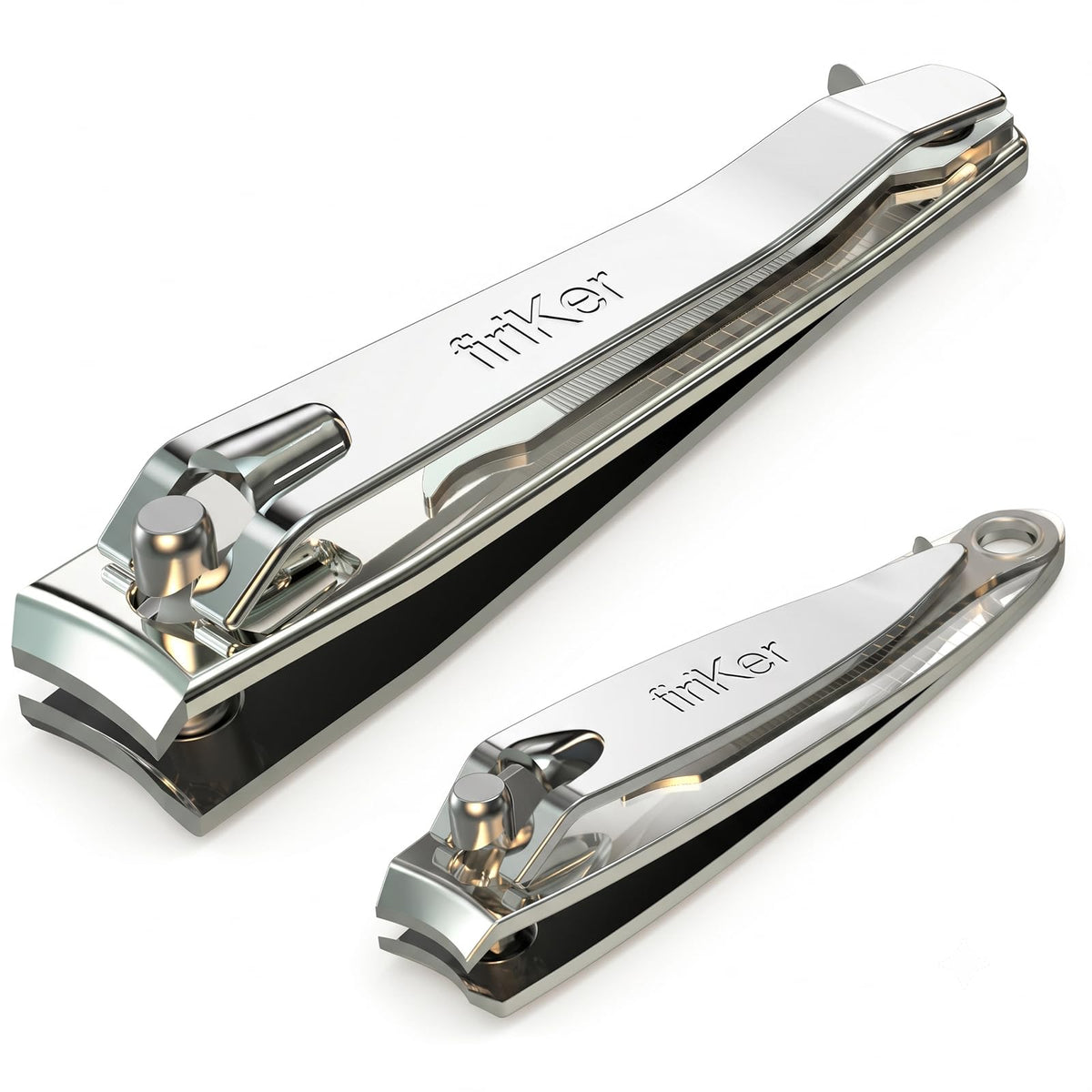 FiriKer Nail Clippers with Nail File, Fingernail Clipper, Toe Nail Clippers