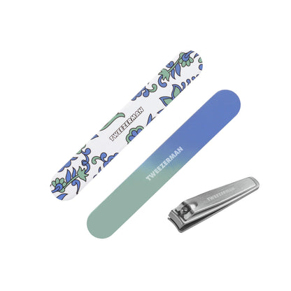 Tweezerman Combo Clipper Set Black/Stainless Steel
