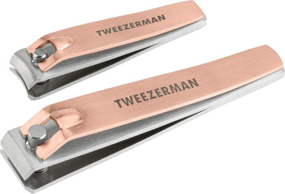 Tweezerman Combo Clipper Set Rose Gold