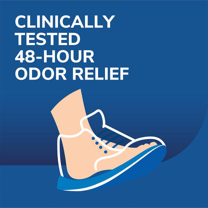 Dr. Scholl's Odor-X Ultra Odor-Fighting Foot Powder, 6.25 oz - Talc-Free Formula Destroys Odors Instantly, Absorbs Sweat, All-Day Odor Protection Guaranteed, Keep your Feet Feeling Fresh and Dry, 3 Ct