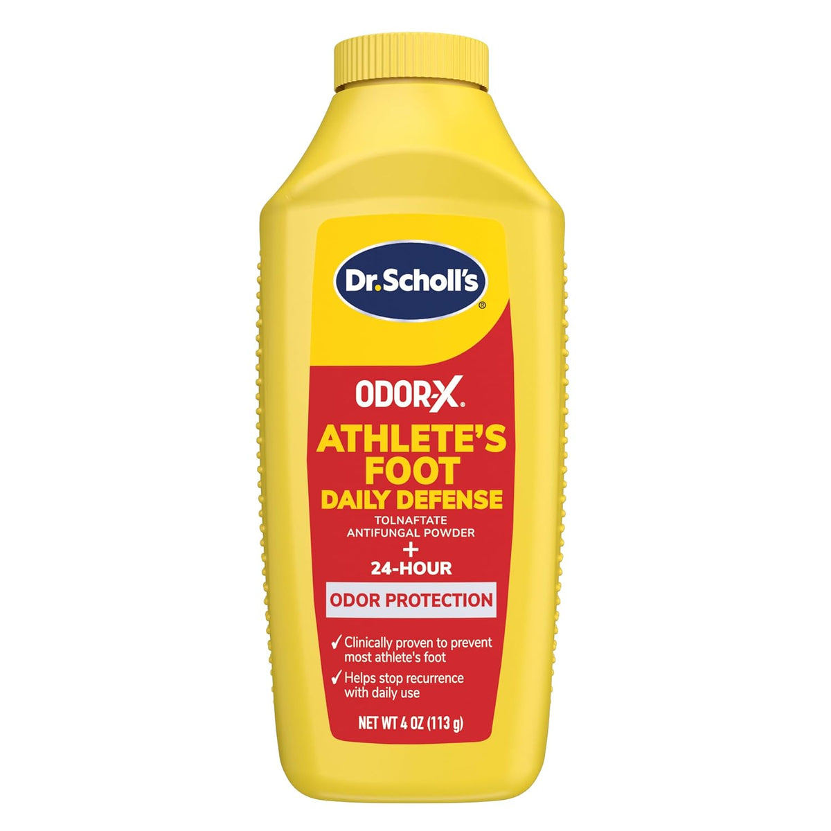 Dr. Scholl's Odor X Athlete's Foot Powder, Feet Powder, 24-Hour Protection