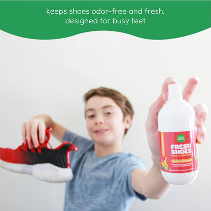 Fresh Monster Kids Deodorizing Shoe Spray, Fruity Fresh, 4 oz
