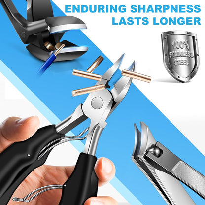 2026 Toenail Clippers for Thick Toenails for Seniors Angled Head