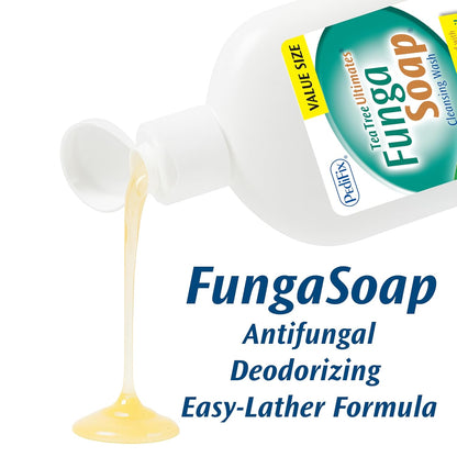 Pedifix FungaSoap Tea Tree Oil Foot & Body Wash, 13.5 fl oz