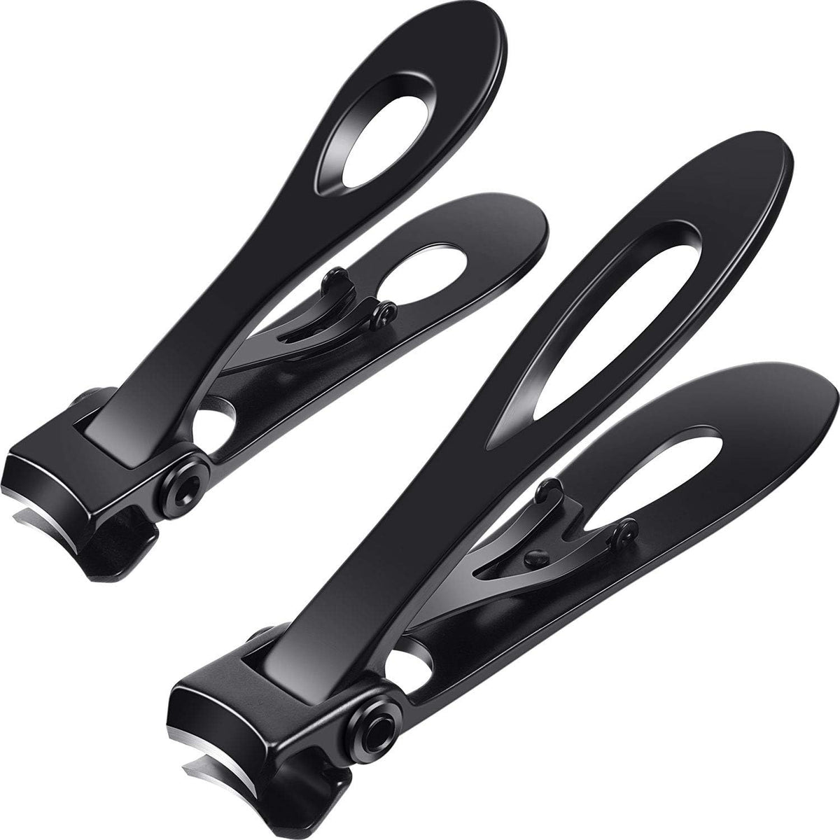 Mudder 2 Pieces Thick Nail Clippers for Tough Toenails Fingernails