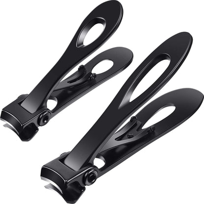 Mudder 2 Pieces Thick Nail Clippers for Tough Toenails Fingernails