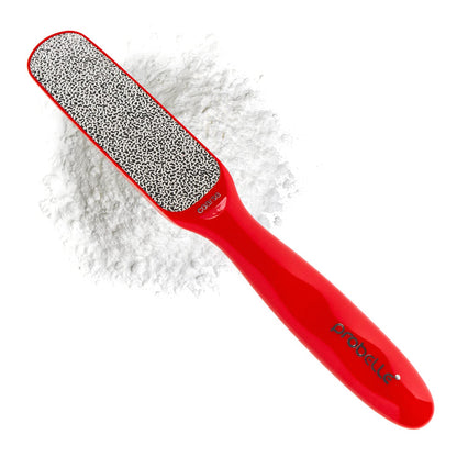 Probelle Double Sided Multidirectional Nickel Foot File Callus Remover - Immediately Reduces calluses and Corns to Powder for Instant Results, Safe Tool (Dark Grey)