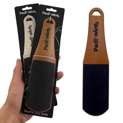 Pumice Stone for feet Extra Large Foot File & Callus Remover for Cracked Heels Double Sided Pedicure Tool for Dead Skin Podiatrist Recommended