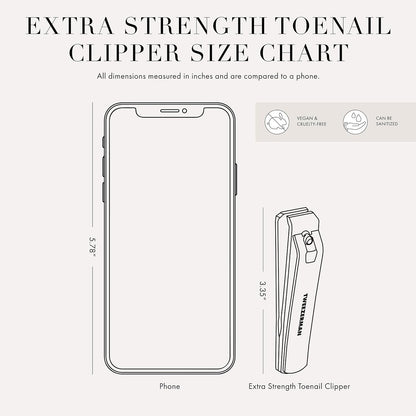 Tweezerman Extra Strength Toenail Clipper Stainless Steel