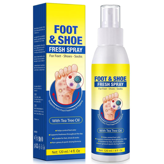 Foot & Shoe Fresh Spray with Tea Tree Oil, 120ml/4 fl oz