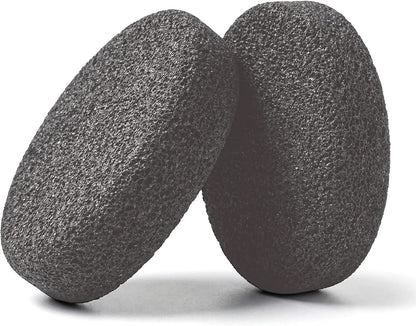 JINTONE Foot Pumice Stone Black & White 2-Pack