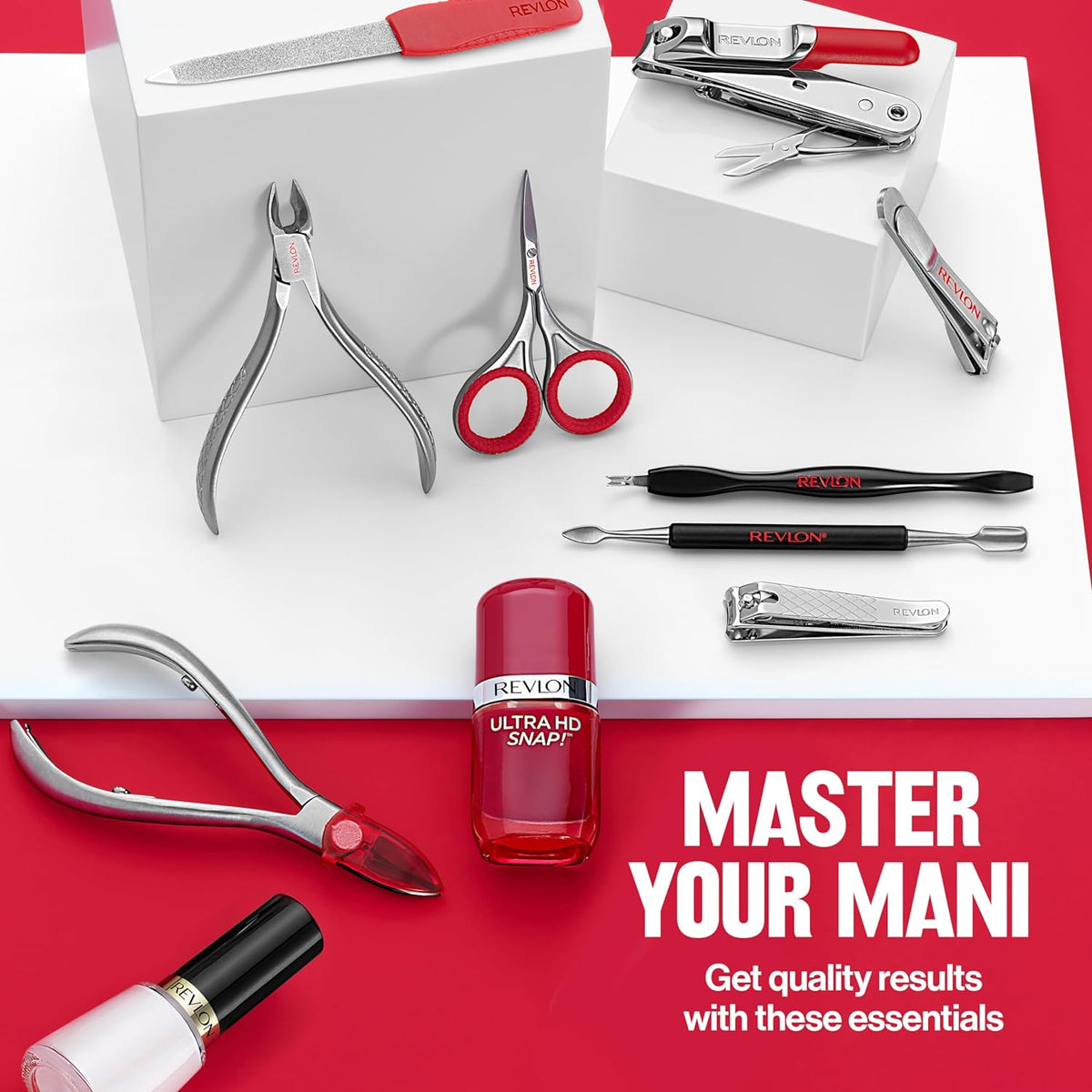 Revlon Catch-All Nail Clipper, Silver, 1 Count