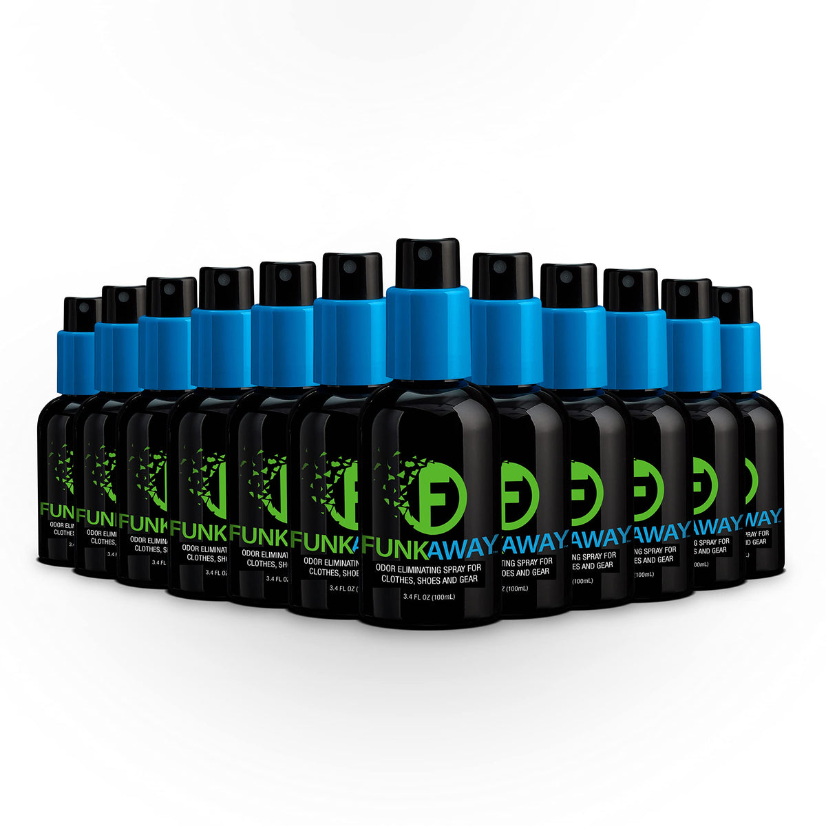 FunkAway Aerosol Spray, 8 oz., Extreme Odor Eliminator Spray, Ideal for Shoe Smells, Pet Odors and Bulky Stuff that Won't Fit in the Wash; Attacks Musty Odors at the Source