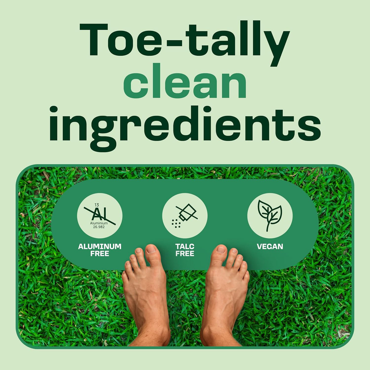 Foot & Shoe Deodorizer Powder Spray - Talc-Free, Vegan, Non-Aerosol Mess-Free Spray - Absorbs Sweat & Fights Odor with Bamboo & Tapioca - Long-Lasting Freshness & Comfort (Eucalyptus Mint)