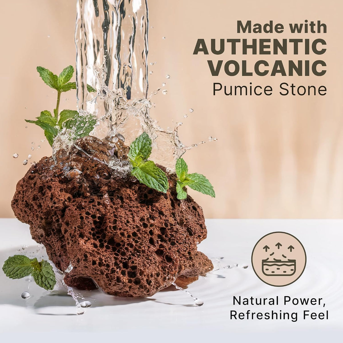 Pumice Stone for Feet - Natural Lava Stone Foot Exfoliator