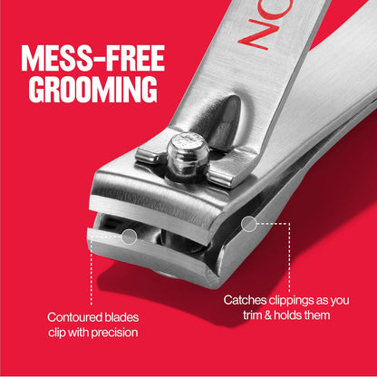 Revlon Catch-All Nail Clipper, Silver, 1 Count