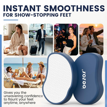 BEZOX Glass Foot Scrubber