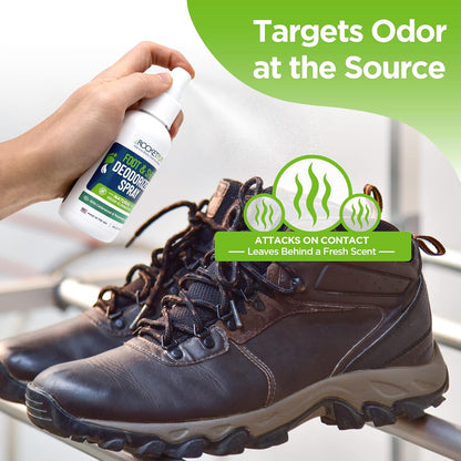 Rocket Pure Natural Foot and Shoe Deodorizer Spray, Cedar, 4 fl oz
