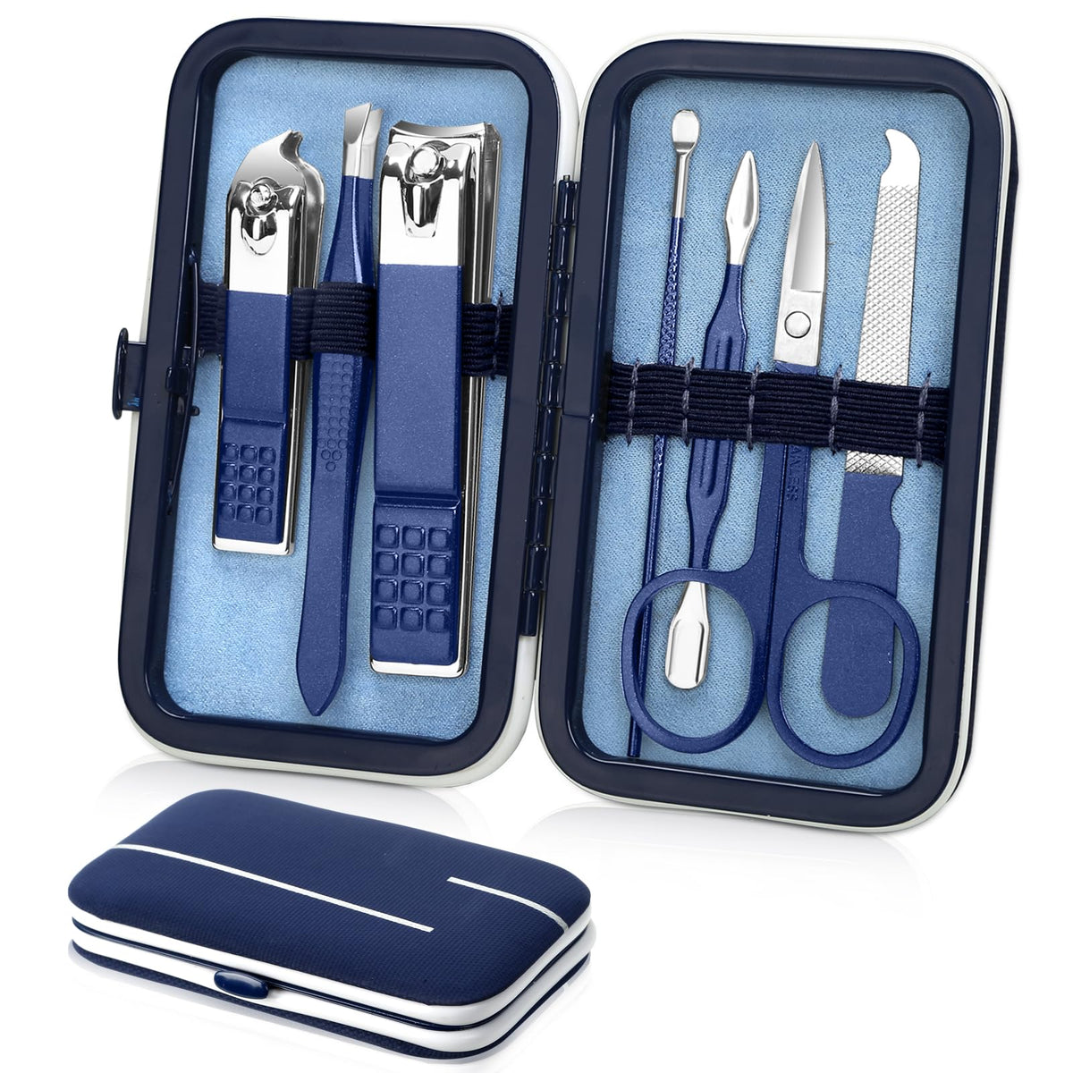 Aceoce Manicure Set Nail Clippers Set Gifts for Men Manicure Pedicure Kit