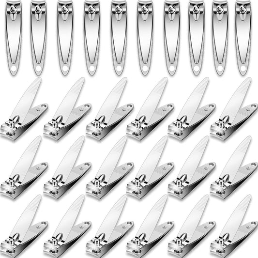 Mudder 28 Pcs Fingernail Nail Clippers Set Bulk, Simple Style