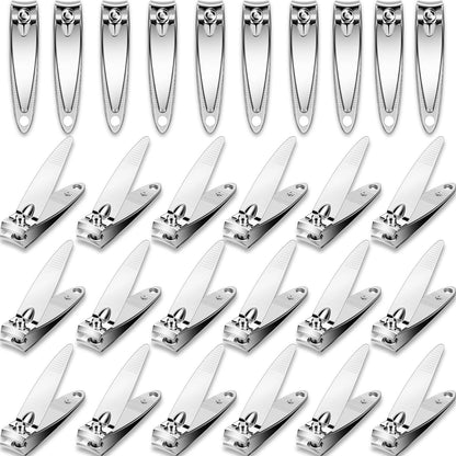 Mudder 28 Pcs Fingernail Nail Clippers Set Bulk, Simple Style