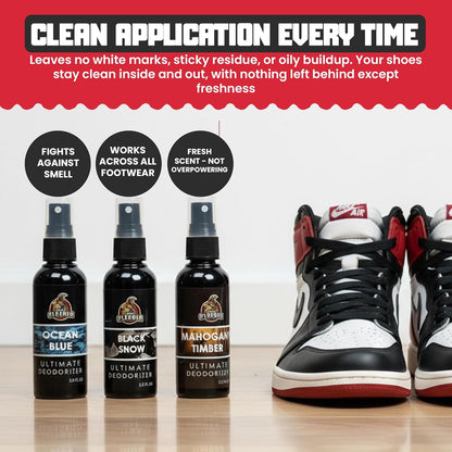 Combat Cleaner Shoe Deodorizer Spray, Disinfectant Foot Odor Eliminator