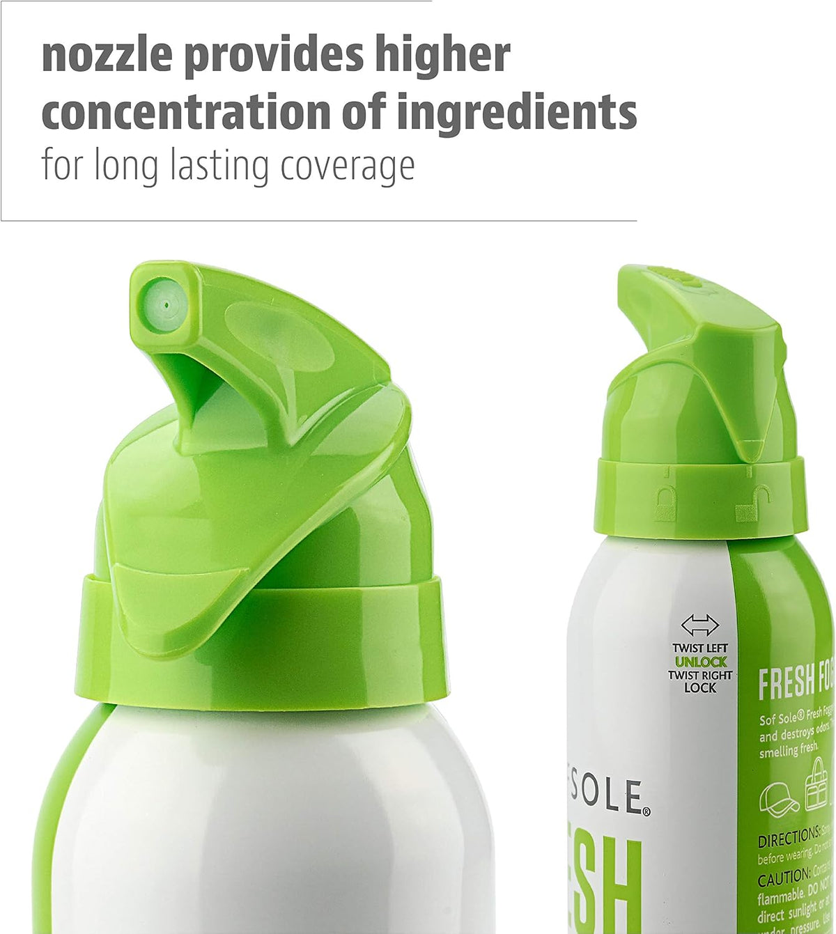 Sof Sole Fresh Fogger Shoe, Gym Bag, and Locker Deodorizer Spray