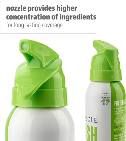 Sof Sole Fresh Fogger Shoe, Gym Bag, and Locker Deodorizer Spray