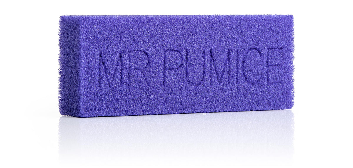 Mr. Pumice Purple PUMI Bar - Extra-Coarse, Pumice Stone for Feet Callus Remover, Pedicure Tools for Feet, Foot Scrubber for Dead Skin Remover, Foot Care, 6 Pack